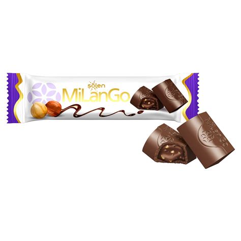 Milango Hazelnut Cream-Filled Milk Chocolate (Fındıklı Krema.